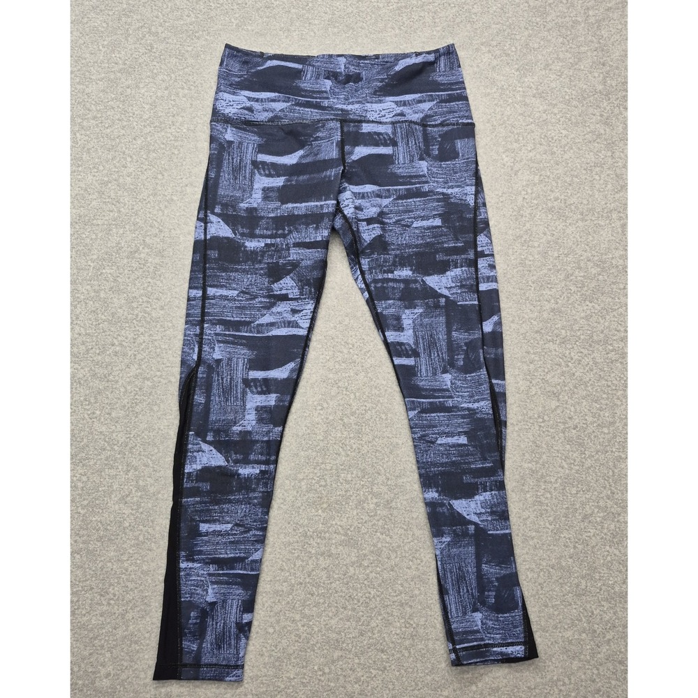 Lululemon Wunder Under Luxtreme High-Rise Crop 21" Leggings Blue Midnight Size 6